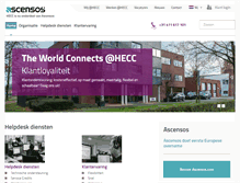 Tablet Screenshot of hecc.nl